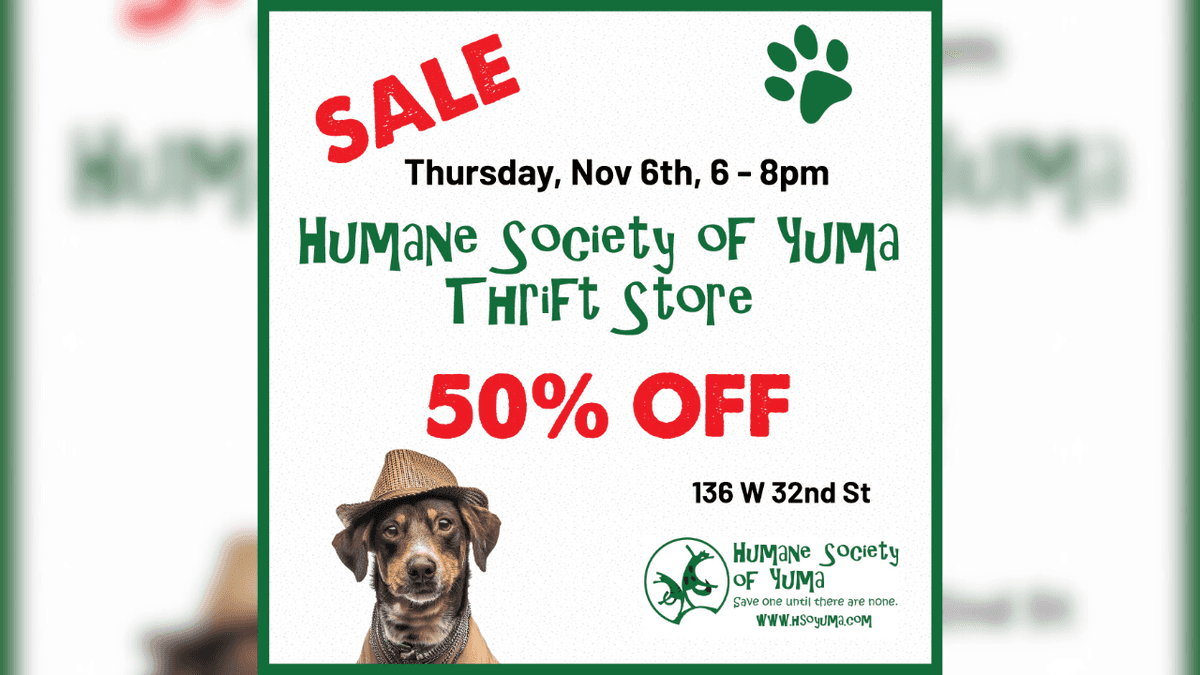 Thrift Sale Supports Low Cost Spay and Neuter Services
