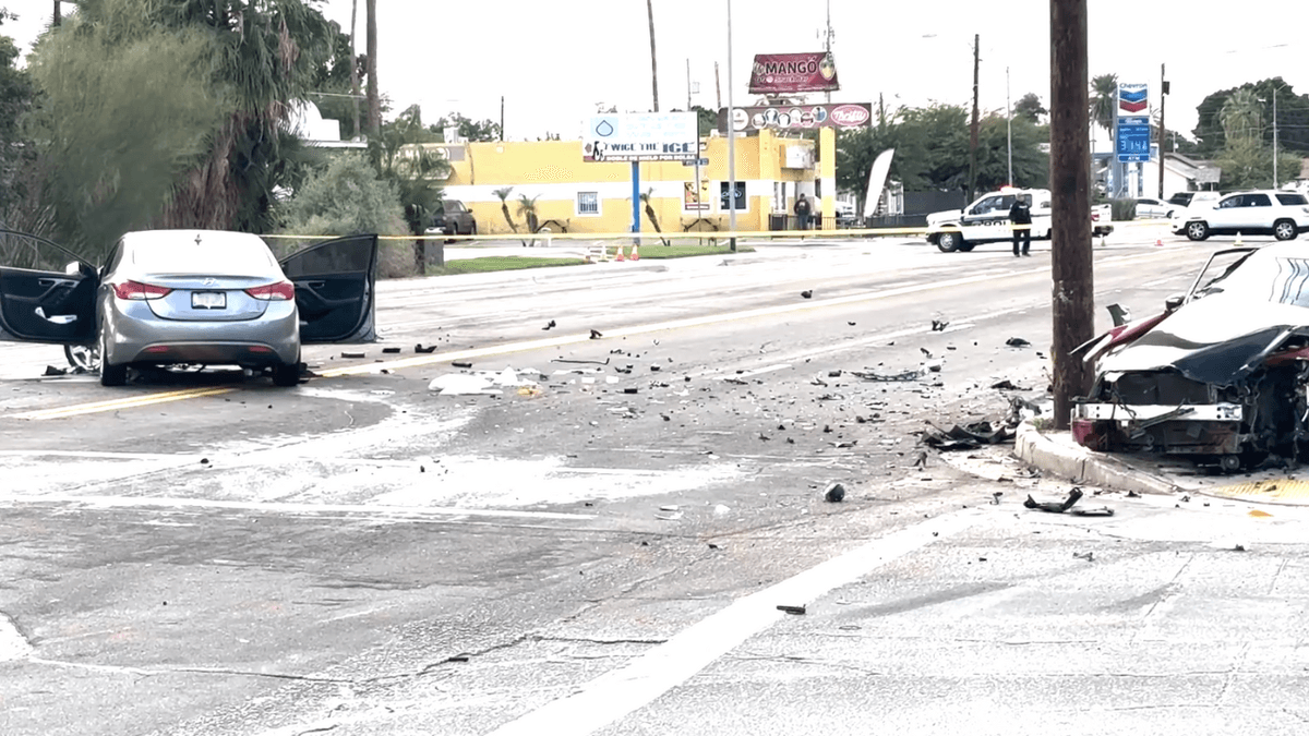 High Speed Suspected in Two Vehicle Crash Near Kiwanis Park