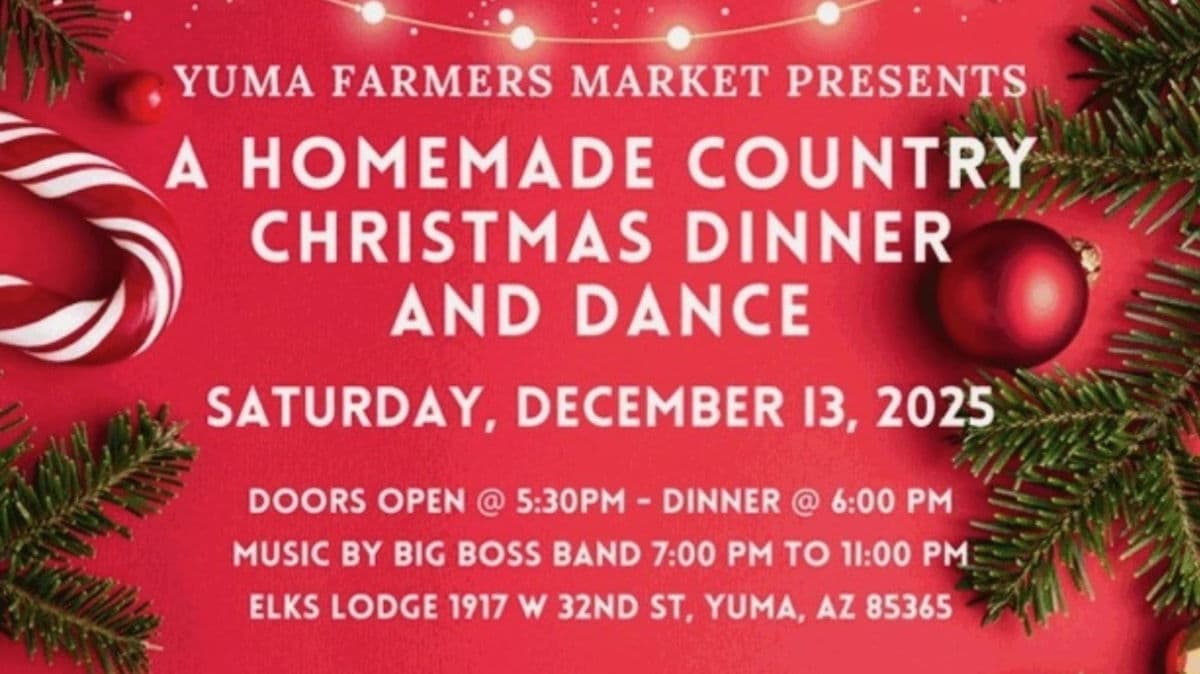 Yuma Farmers Market Hosts Holiday Dinner and Dance for Community