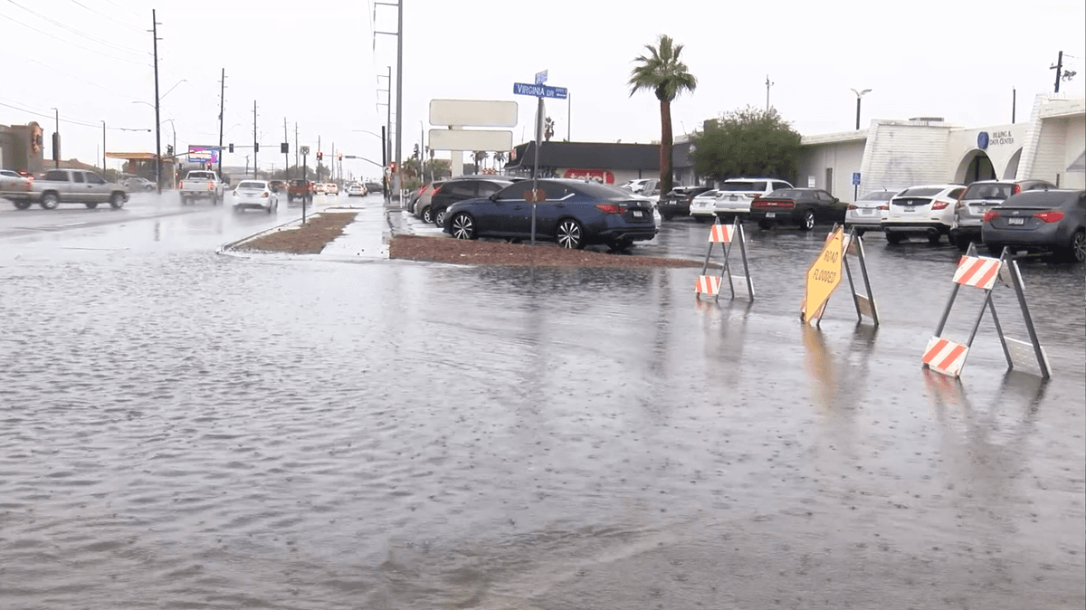 Heavy November Rain Soaks Yuma County, Floods Streets and Parks