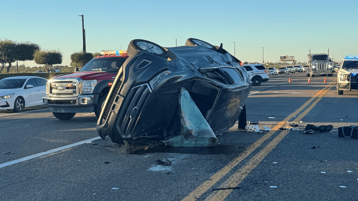 Multi Vehicle Crash on Highway 95 Near Casino Drive