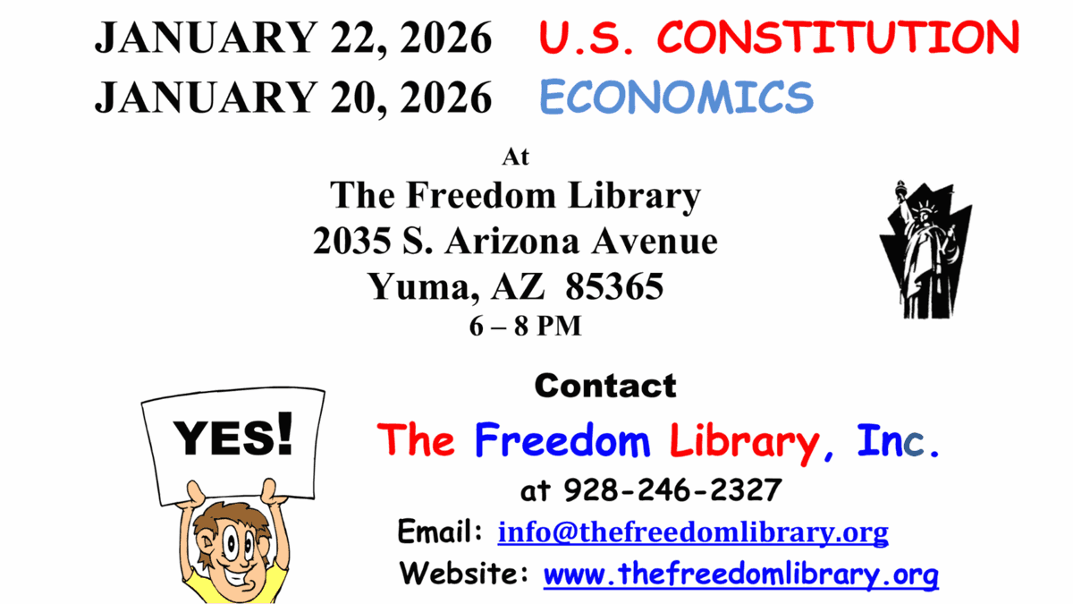 Freedom Library Launches Civic and Economics Classes for Teens