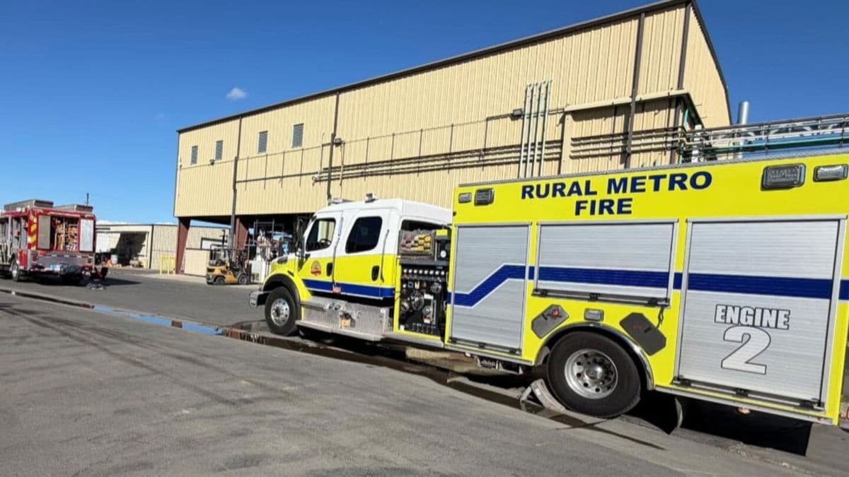 Worker Injured and Extricated at Gowan Milling Chemical Mixer