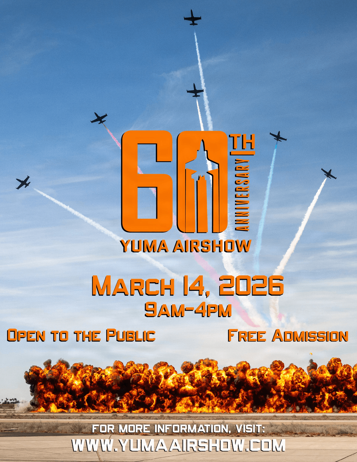 Yuma Airshow to Celebrate 60th Anniversary at MCAS Yuma March 14