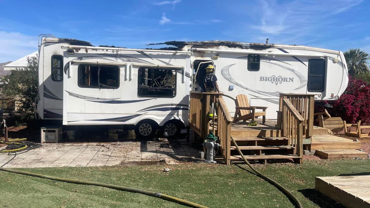 Rural Metro Extinguishes Mobile Home Fire in Foothills; No Confirmed Injuries