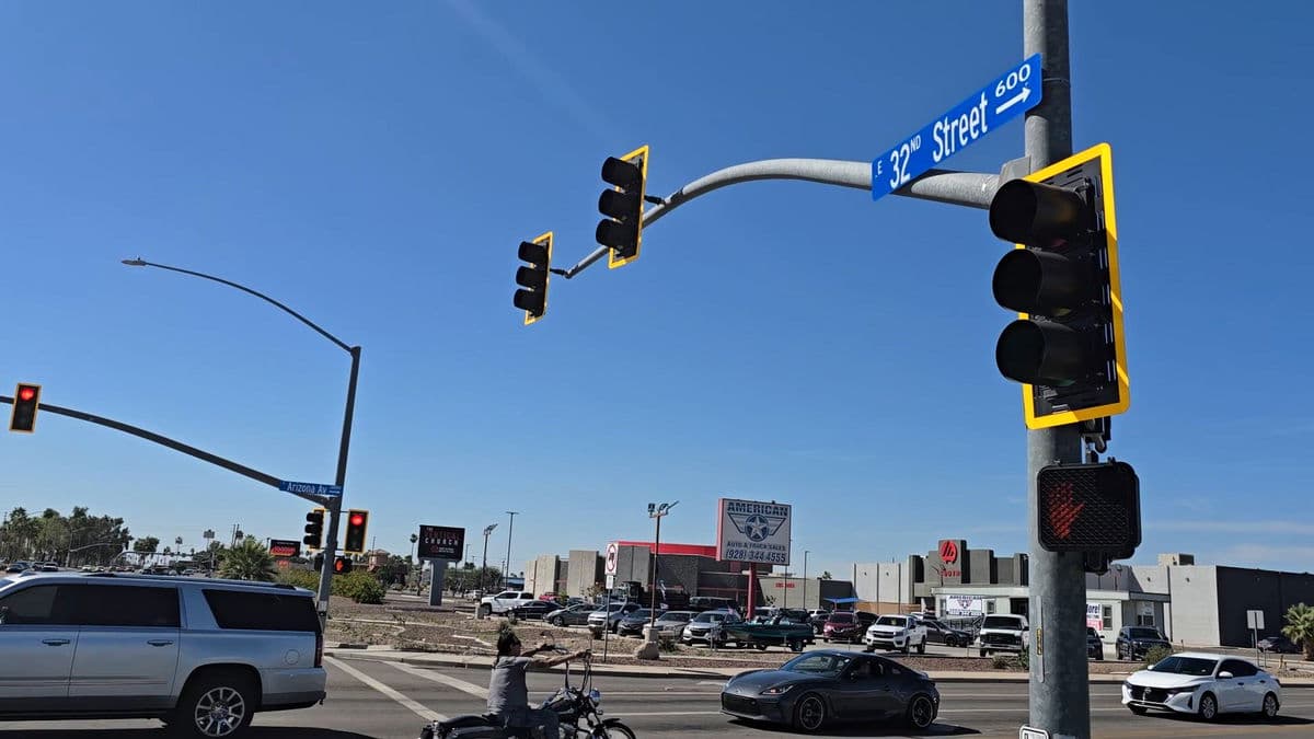 Yuma Lowers 32nd Street Speed Limit to 35 mph Starting March 16