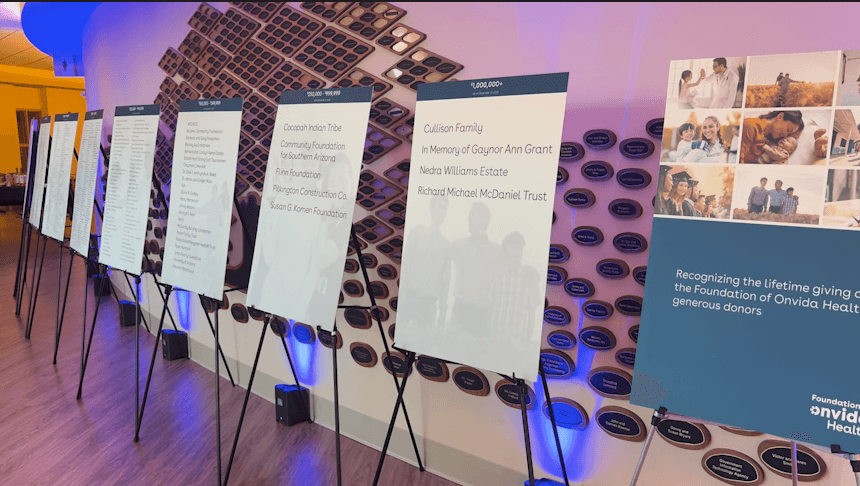 Onvida Health Foundation Marks 50 Years with Night of Gratitude Honoring Donors