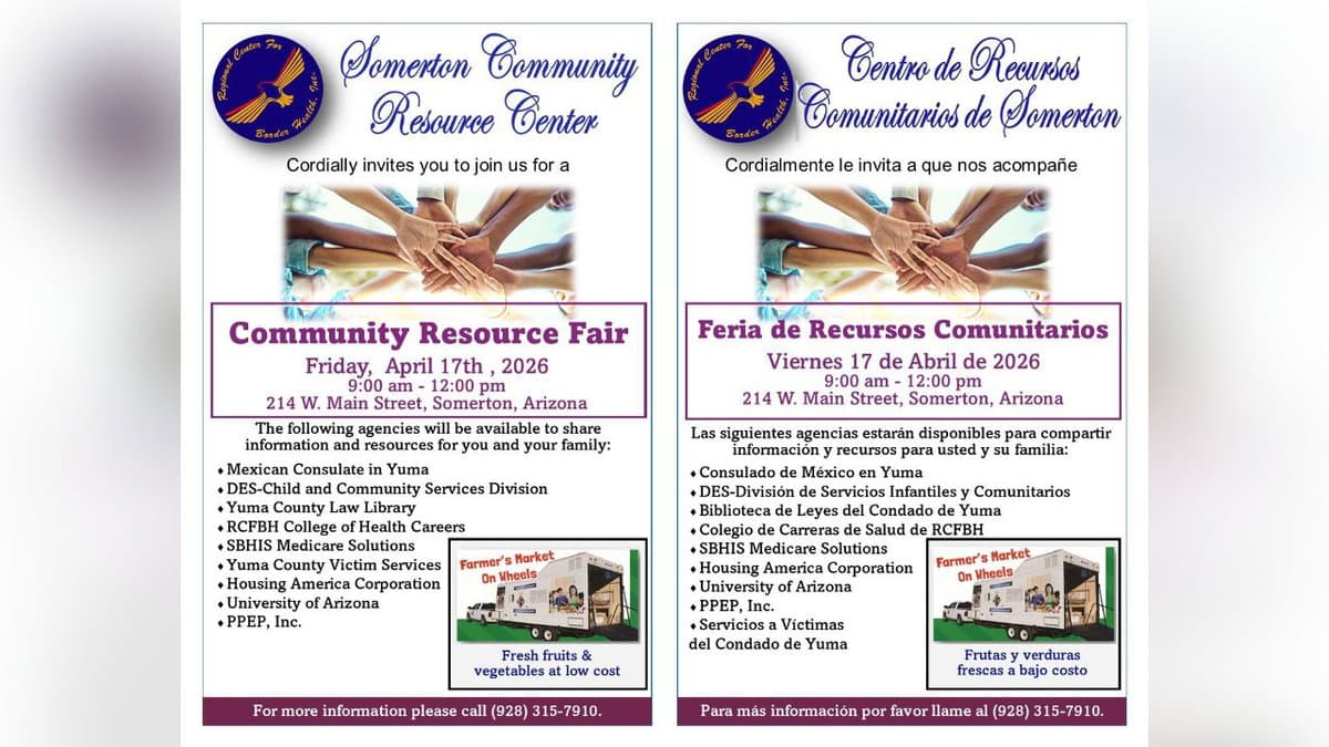 Somerton resource fair will connect families with local services