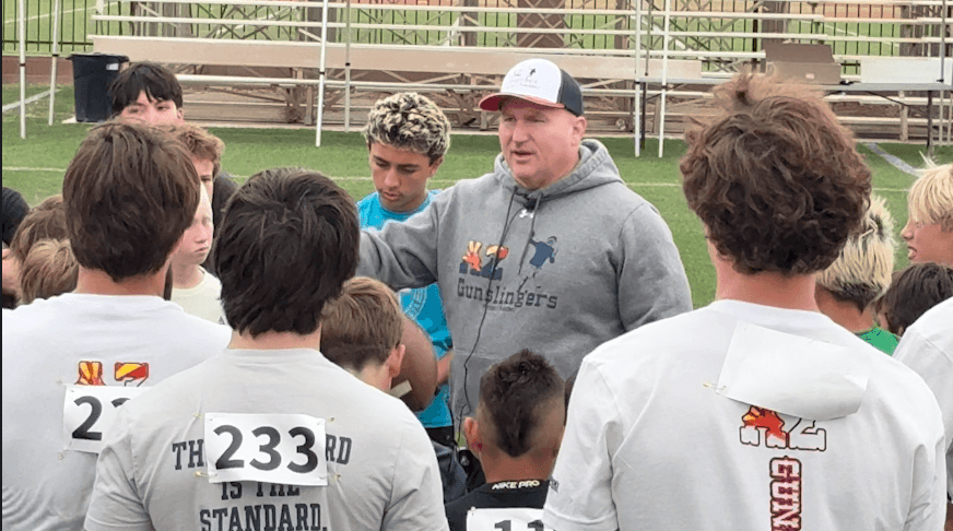 Rhett Stallworth launches AZ Gunslingers Football Academy with Yuma youth event
