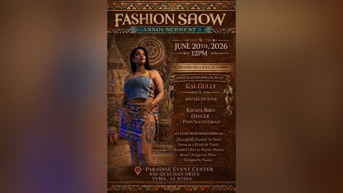 Fort Yuma Quechan fashion show to bring vendors, music to Yuma