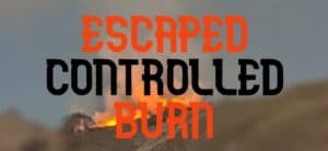 Controlled burn near Carlotta briefly triggers fire response, then contained
