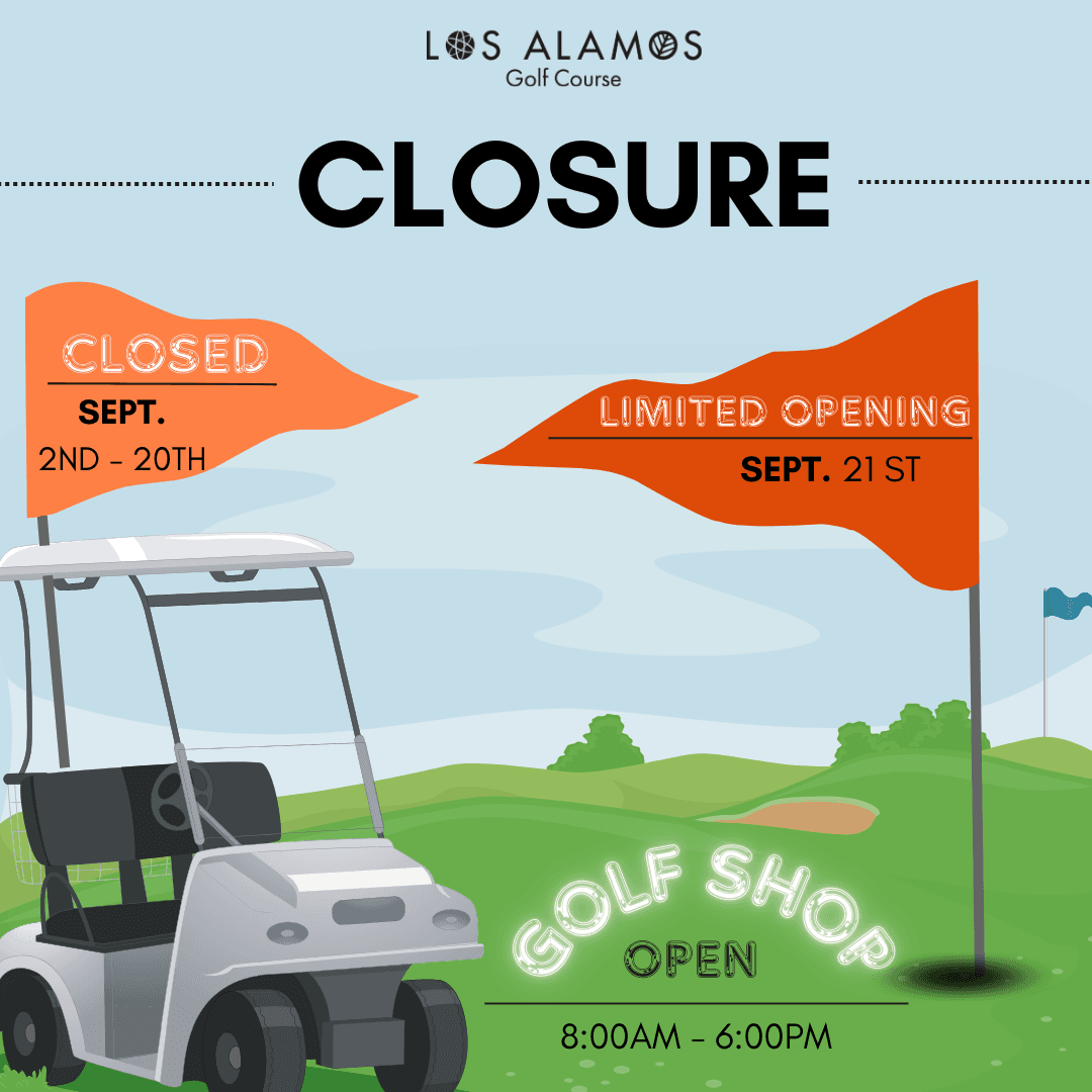 Pro Shop at Los Alamos Golf Course Closed for HVAC Repairs