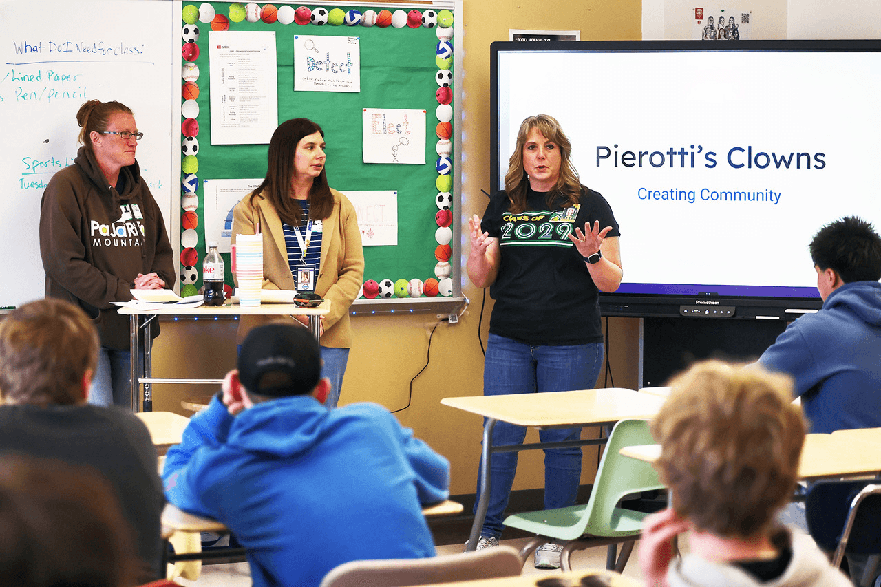 Los Alamos Historical Society Brings Pierotti's Clowns Legacy to LAHS Students