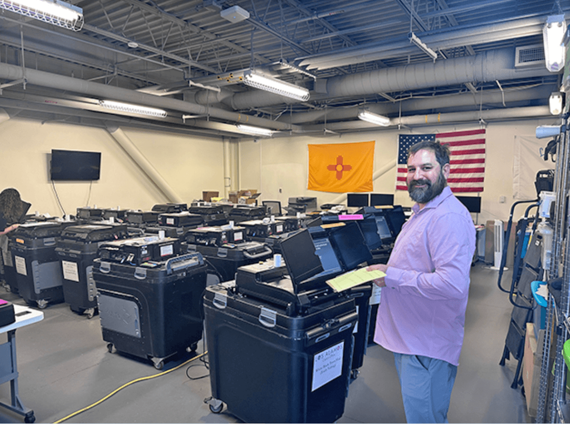 Unaffiliated voters can now join New Mexico primary, Los Alamos clerk certifies machines