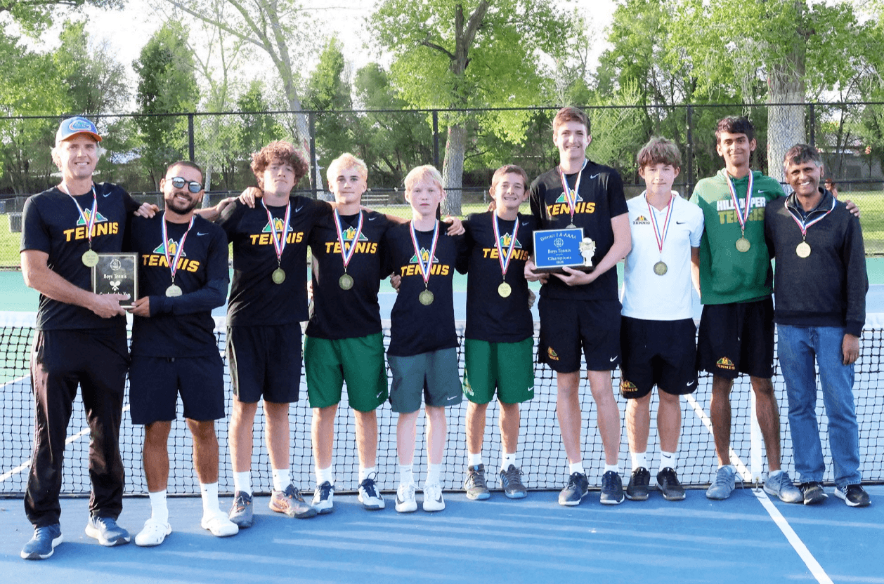 Los Alamos boys tennis wins first district title since 2018