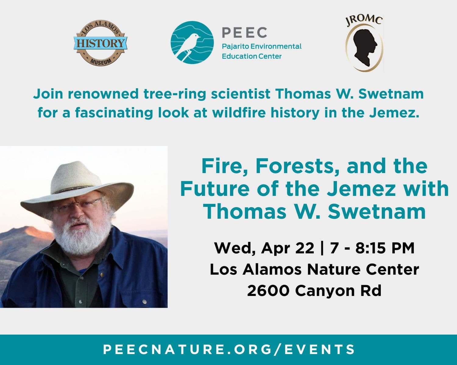 Fire, Forests and Jemez wildfire history topic of Los Alamos talk