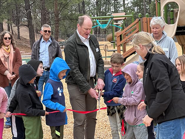Los Alamos County opens renovated 37th Street Playground with accessibility features