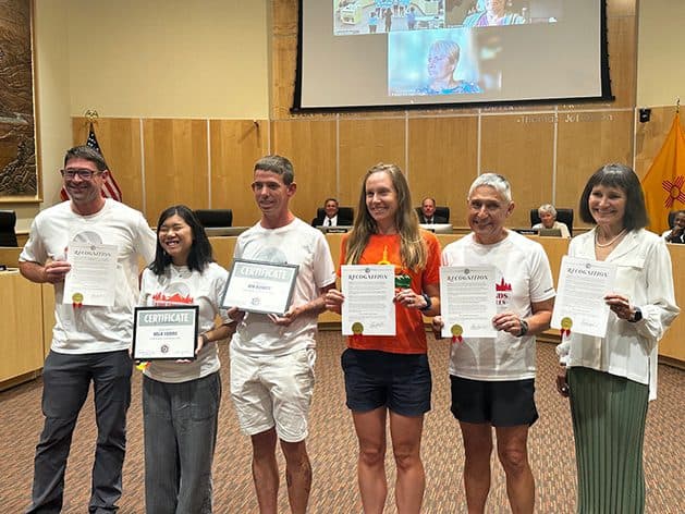 Los Alamos Council honors Special Olympians after Jemez trail run