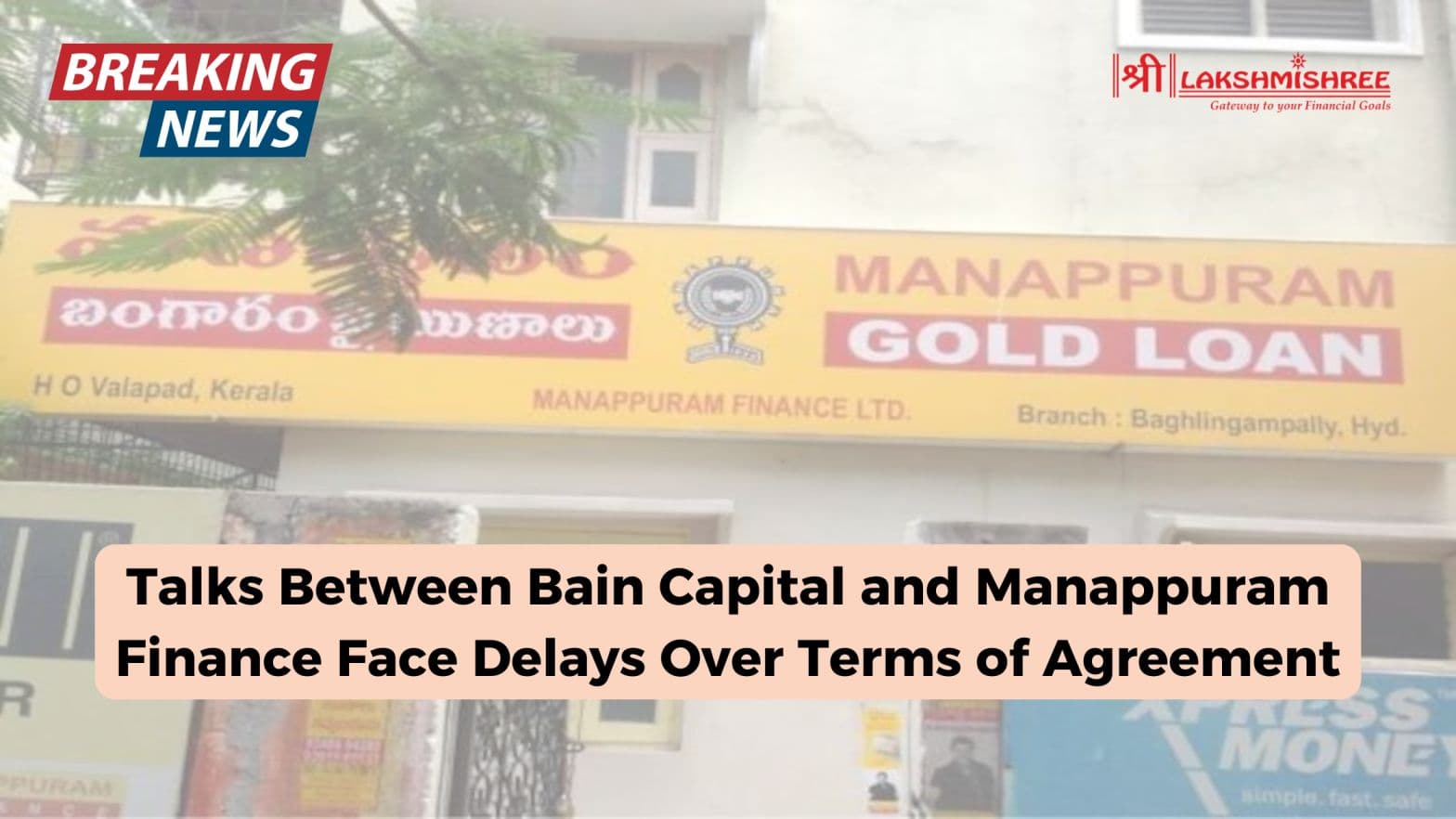 RBI objections stall Bain Capital’s takeover bid for Manappuram Finance