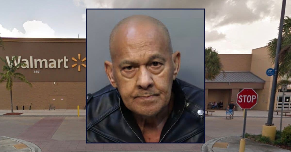 79-Year-Old Hialeah Walmart Shopper on Scooter Allegedly Brandished Gun at Employee