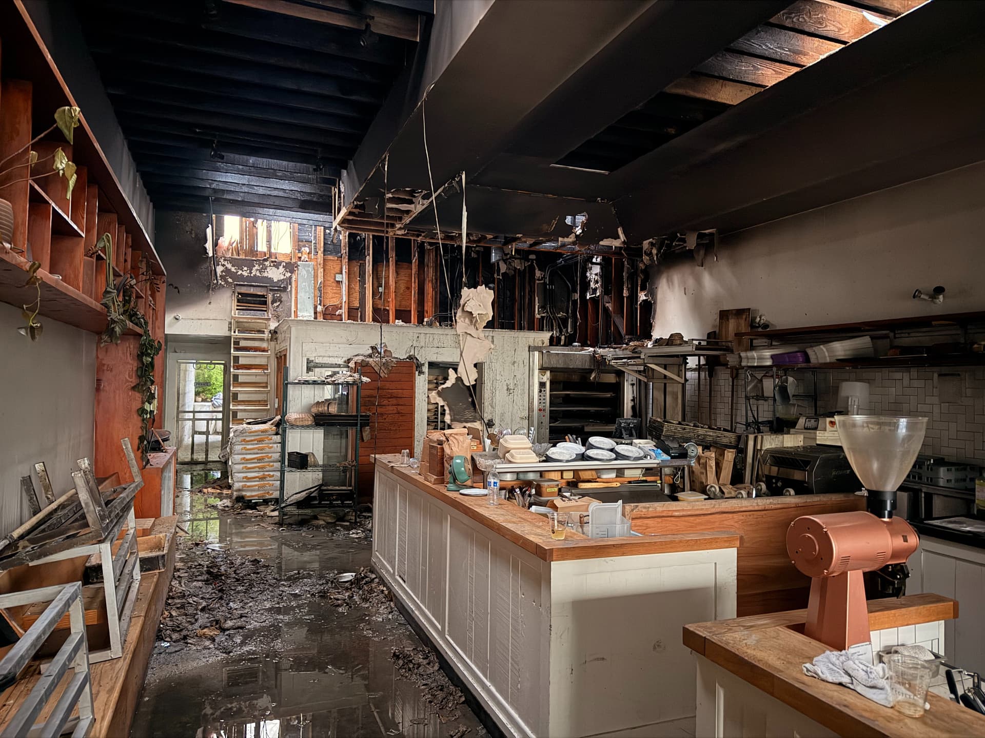 Fire damages San Francisco’s The Mill, sourdough landmark seeks aid