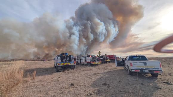 Flat Tire Fire Burns Approximately 5,000 Acres in Beaver County