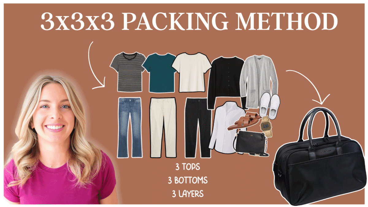 The Viral 3x3x3 Sudoku Packing Method Creates 27 Travel Outfits