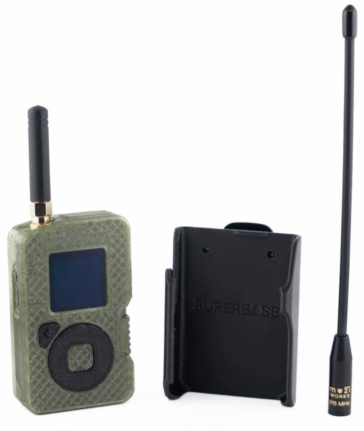 Muzi Works launches SuperBase Kit, a handheld Meshtastic node