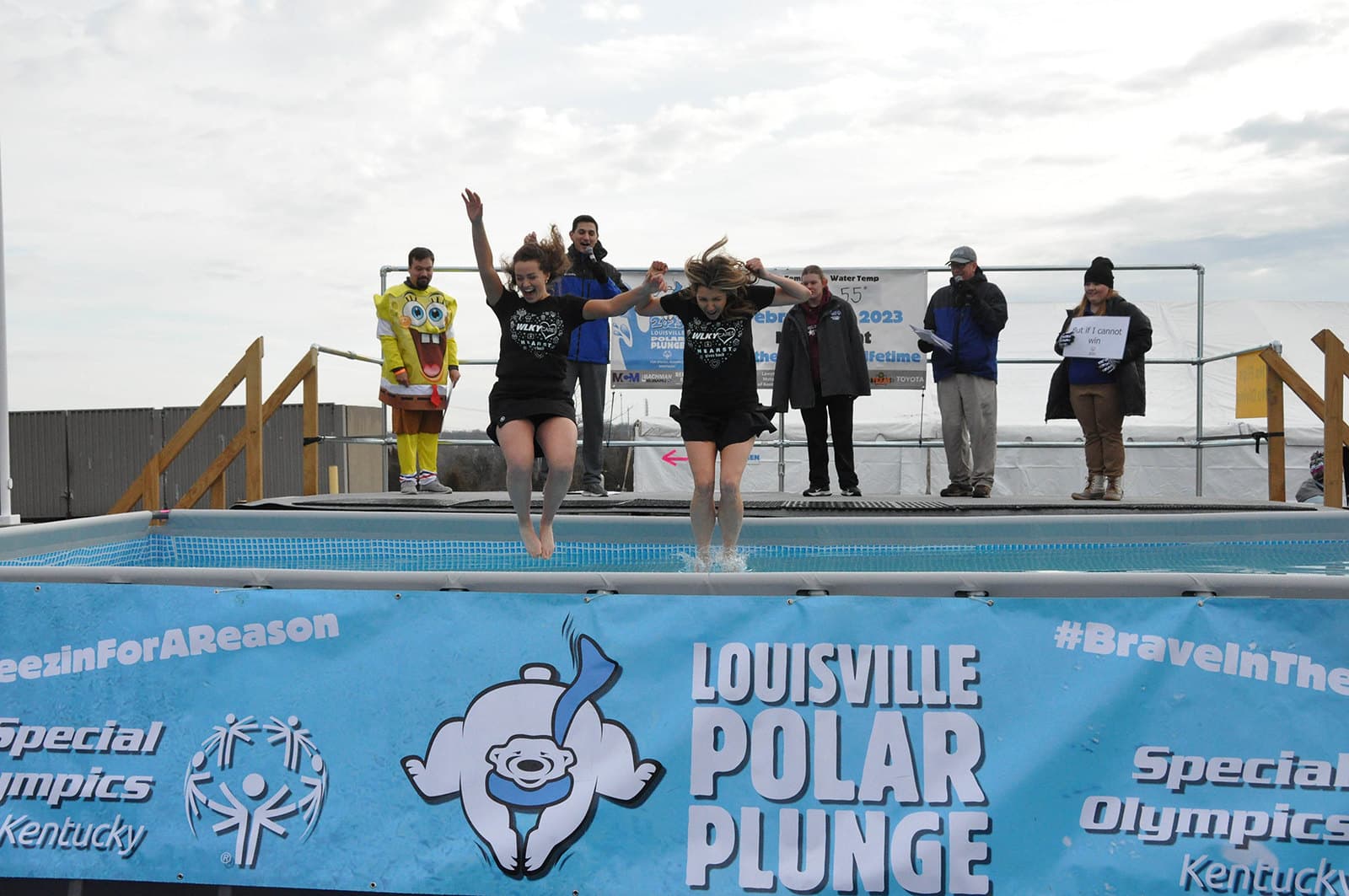 Hundreds Brave Louisville Polar Plunge to Raise Over $170,000 for Special Olympics