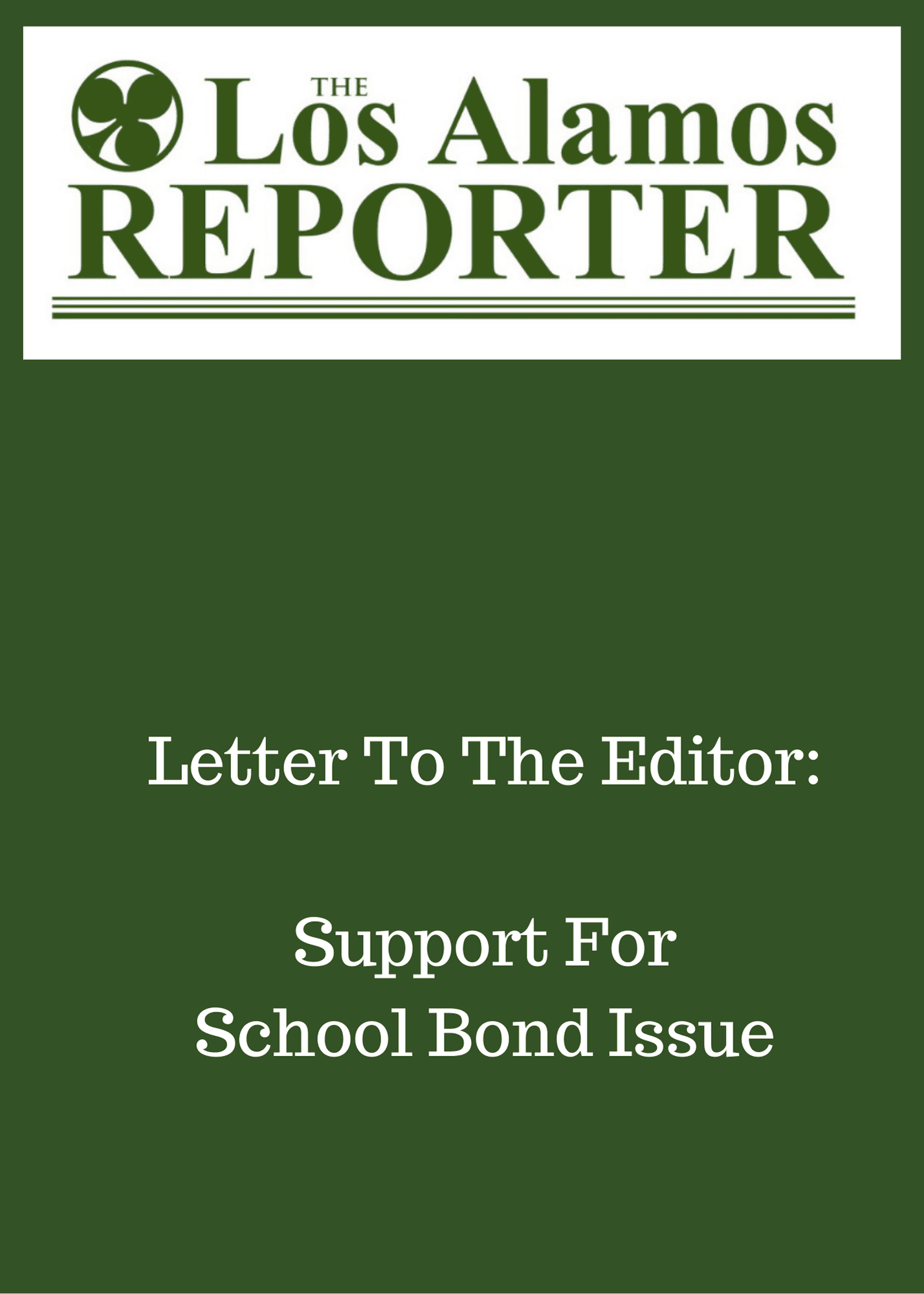 Los Alamos Board to Open Bids for $10M School Bonds Feb. 24