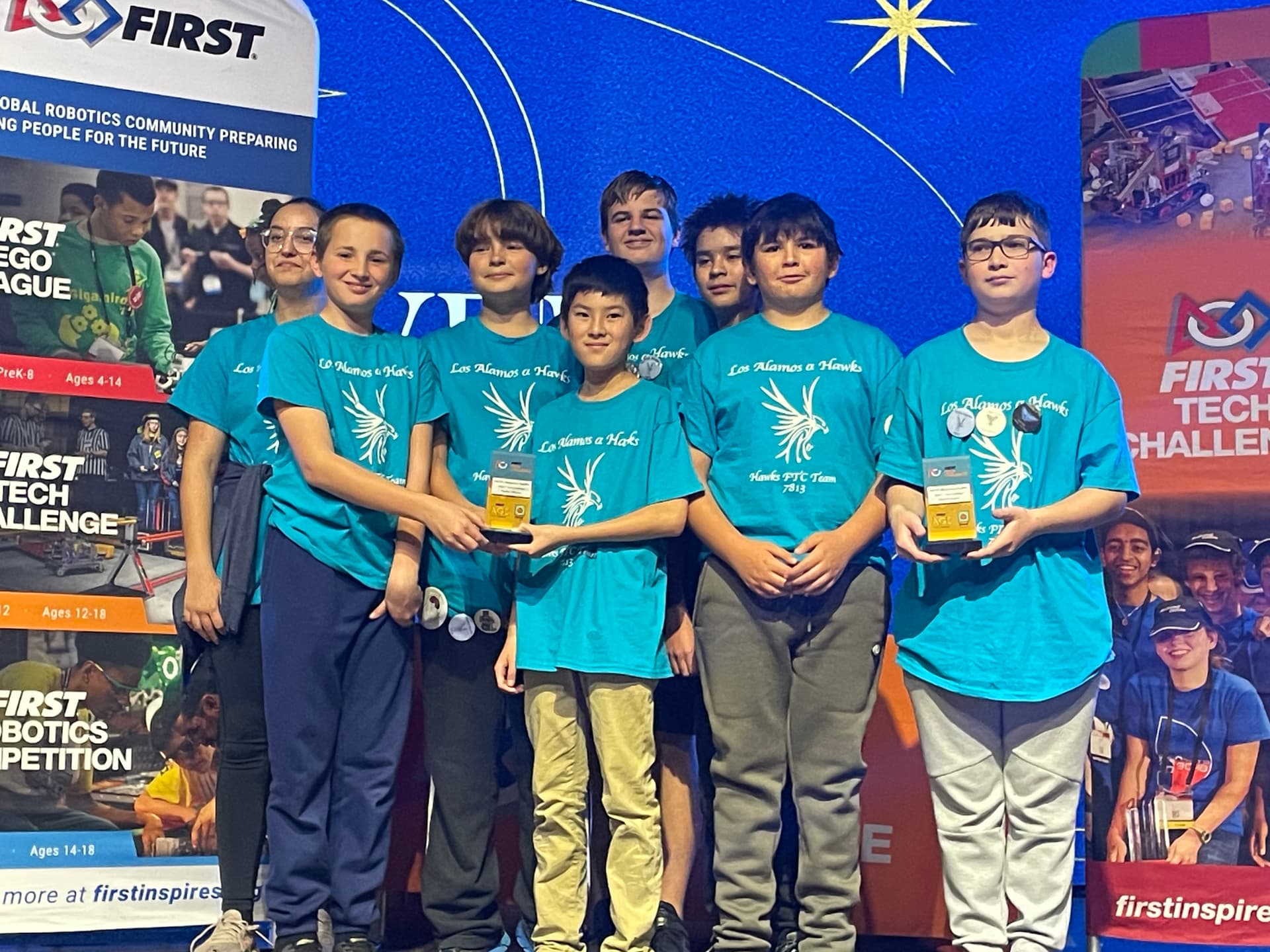 Los Alamos Middle School Robotics Team Places Second Regionally