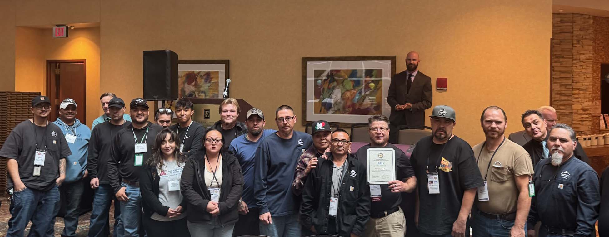 Los Alamos Schools Facilities Team Wins State Maintenance Award