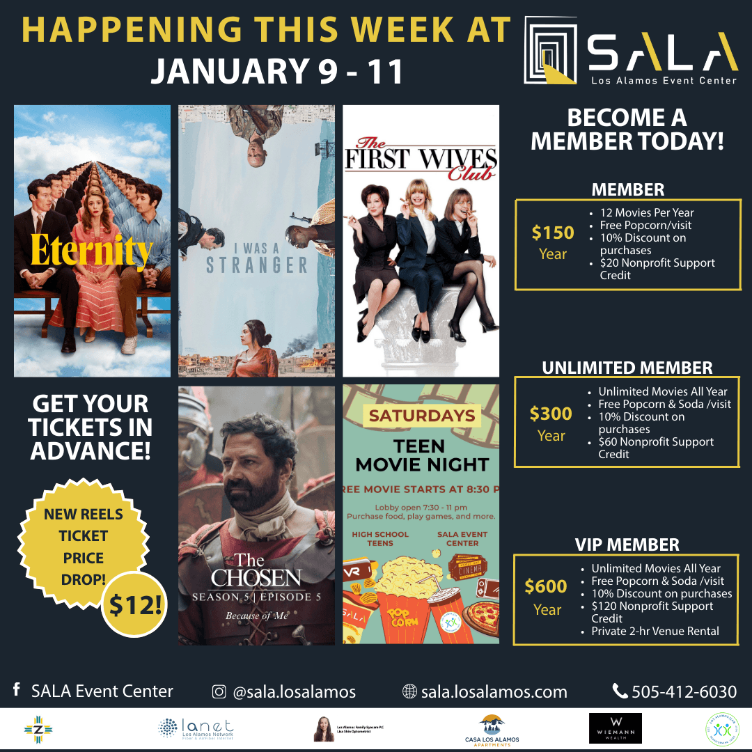 SALA Launches Community Film Weekend with New Lobby Reveal