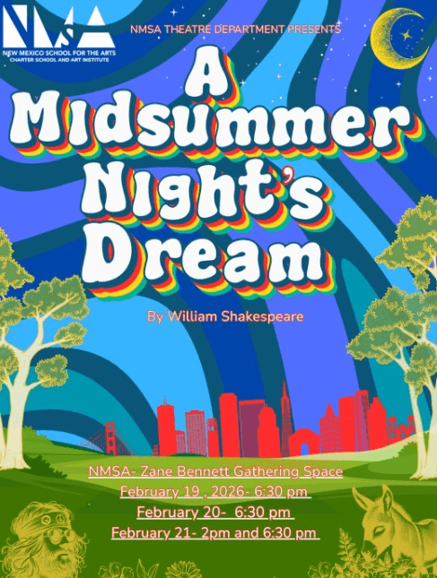 NMSA Reimagines A Midsummer Night's Dream as 1967 Summer of Love