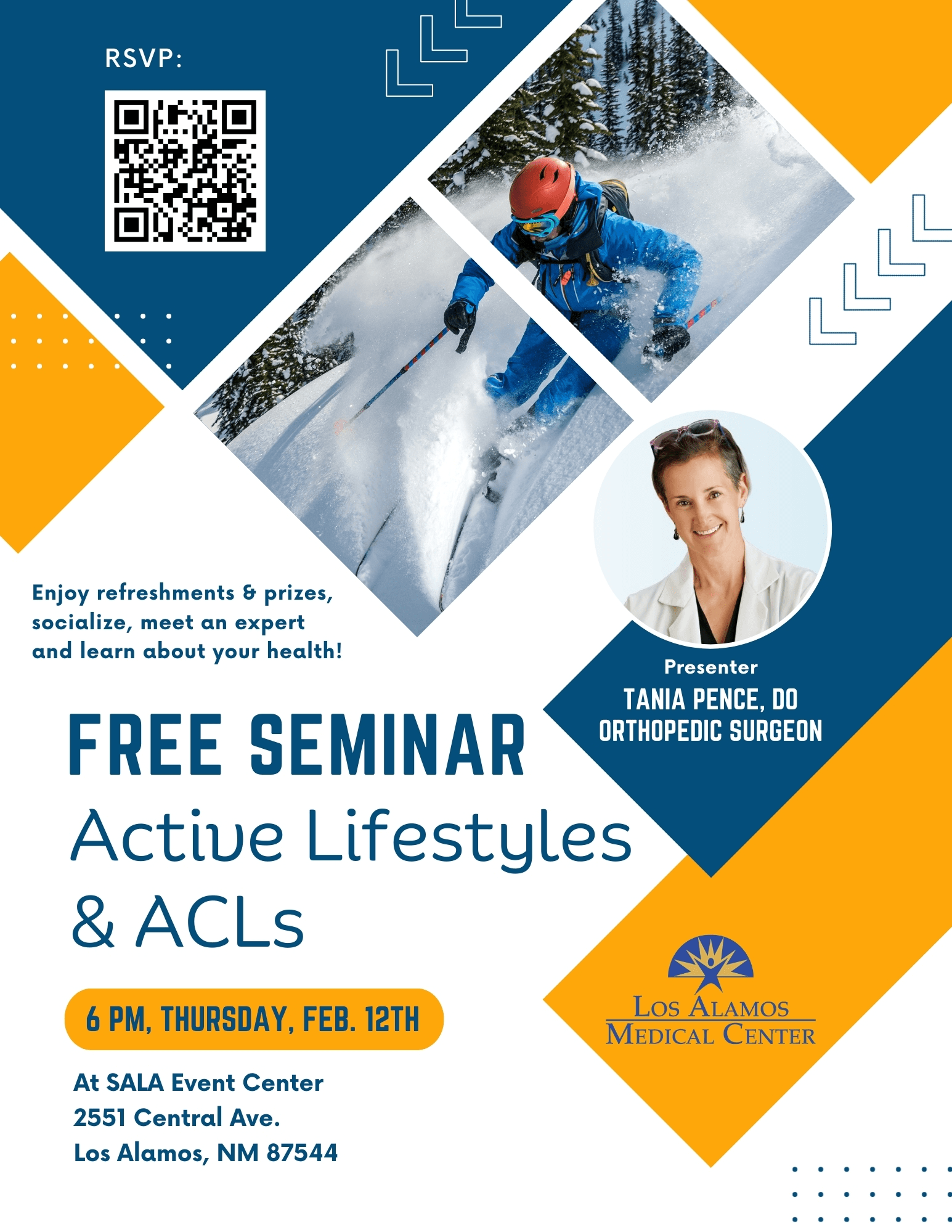 Los Alamos Medical Center kicks off free ACL health seminar Feb. 12
