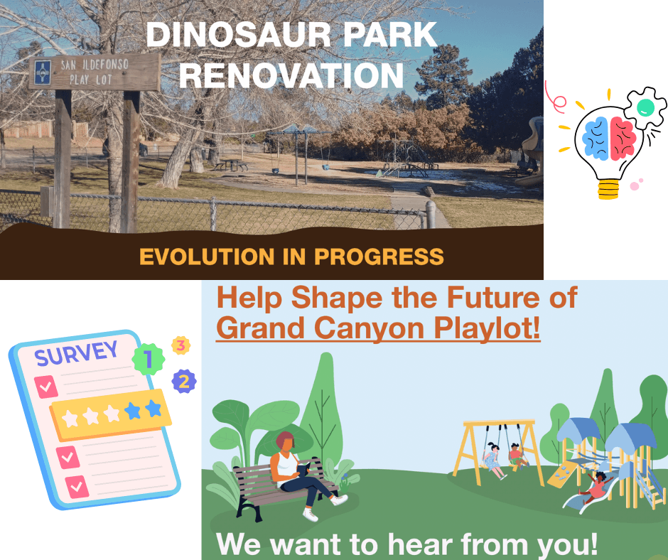 County Opens Surveys for Dinosaur Park, Grand Canyon Playlot