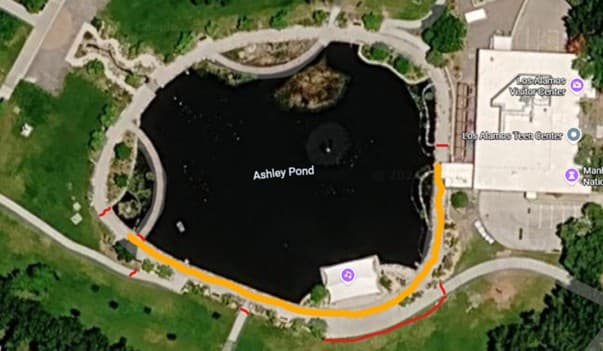 Ashley Pond Park Sections Close March 16 for Concrete, Safety Work
