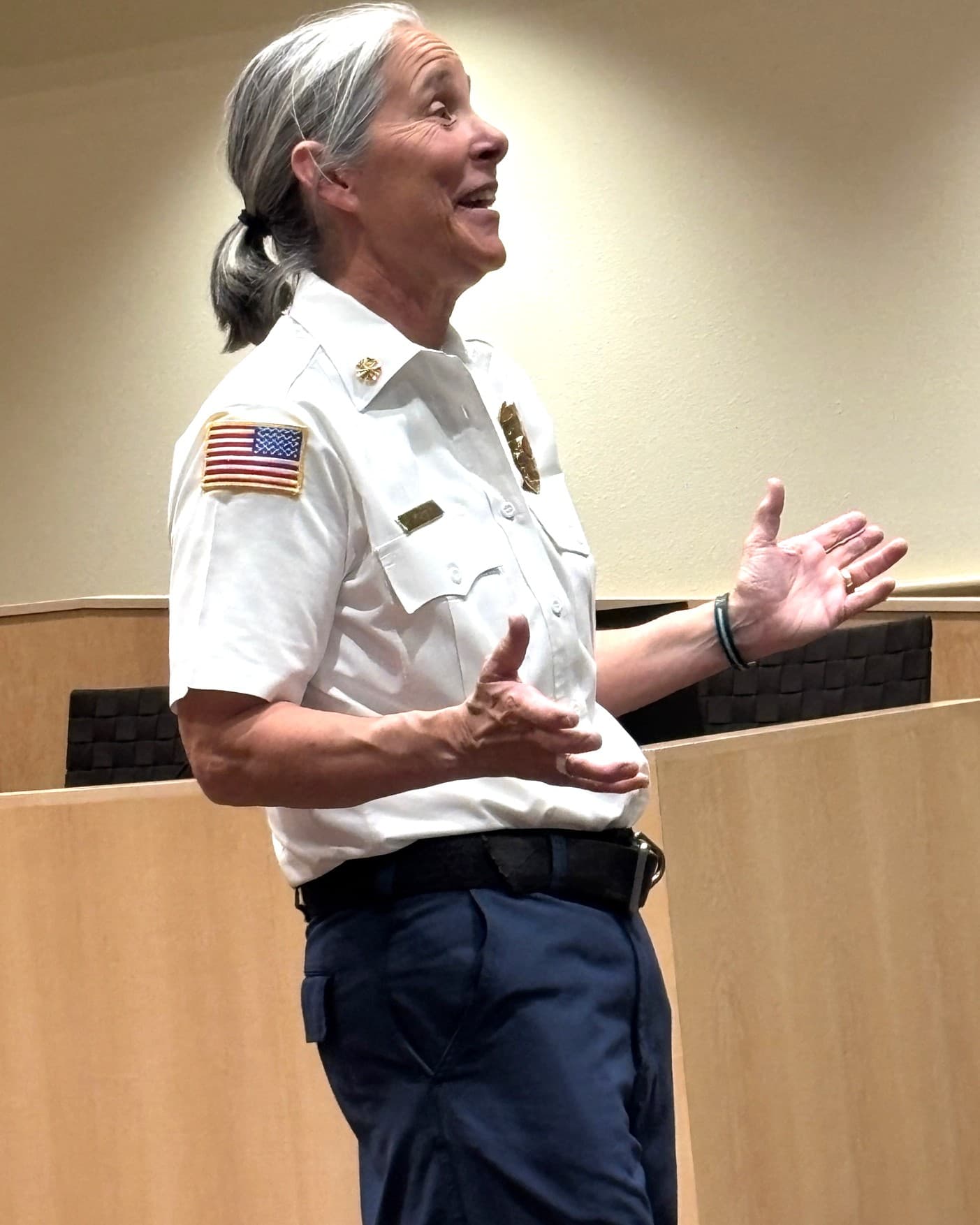 Los Alamos Fire Chief Wendy Servey Retires After 19 Years of Service