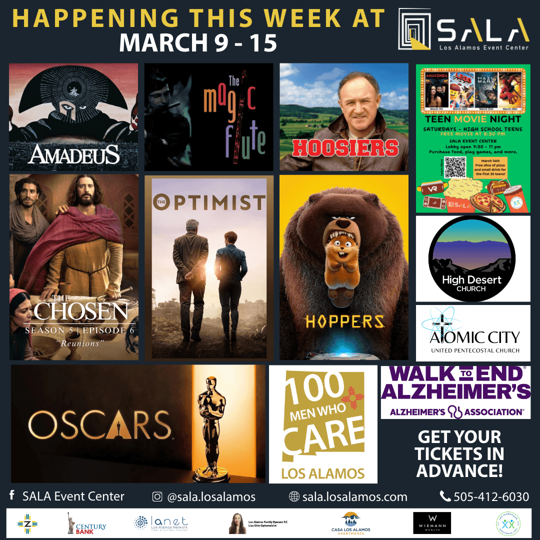 SALA Event Center Celebrates Mozart Week With Films, Community Events