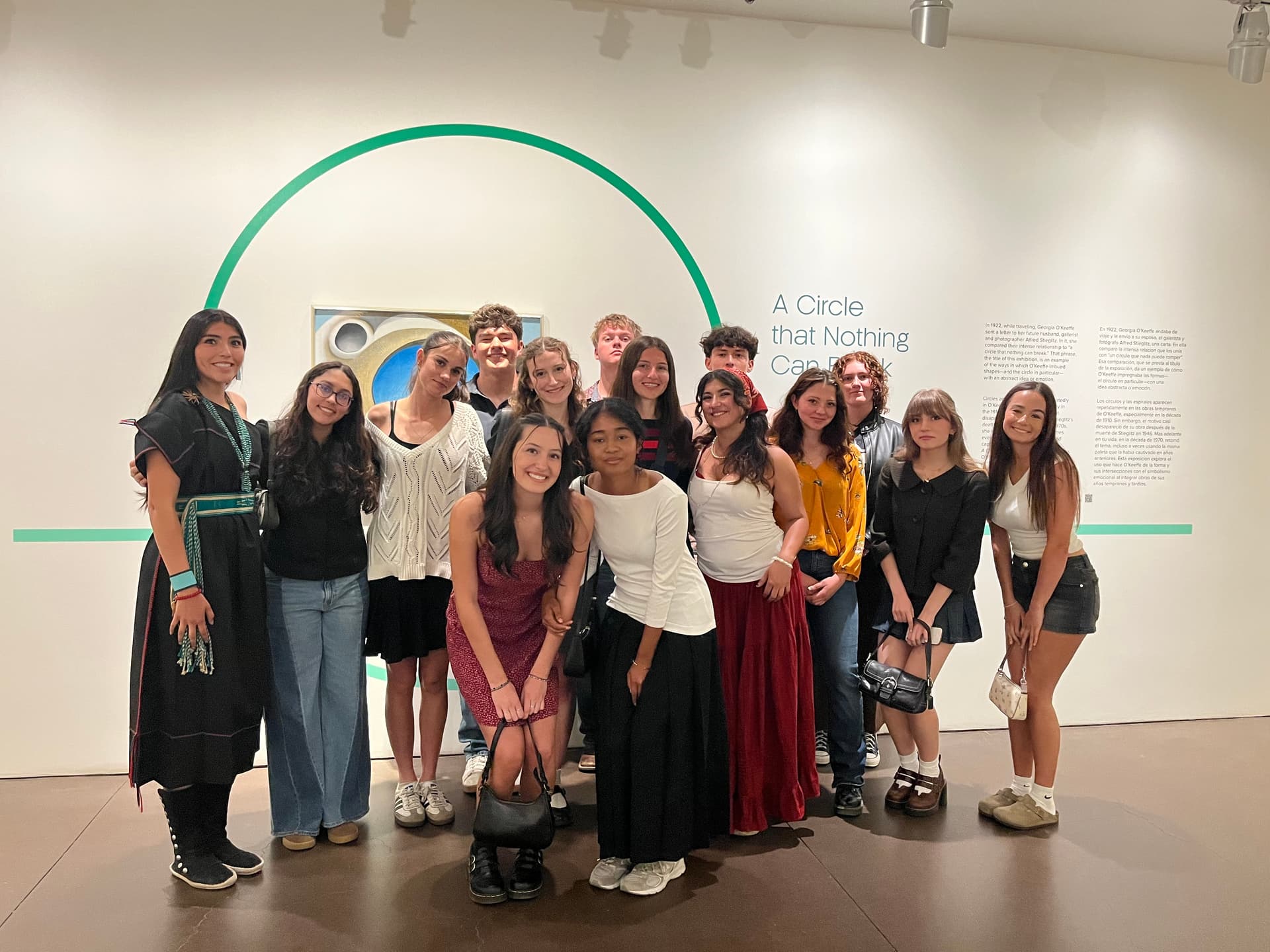Los Alamos High AP English students explore Tewa art, culture in Santa Fe