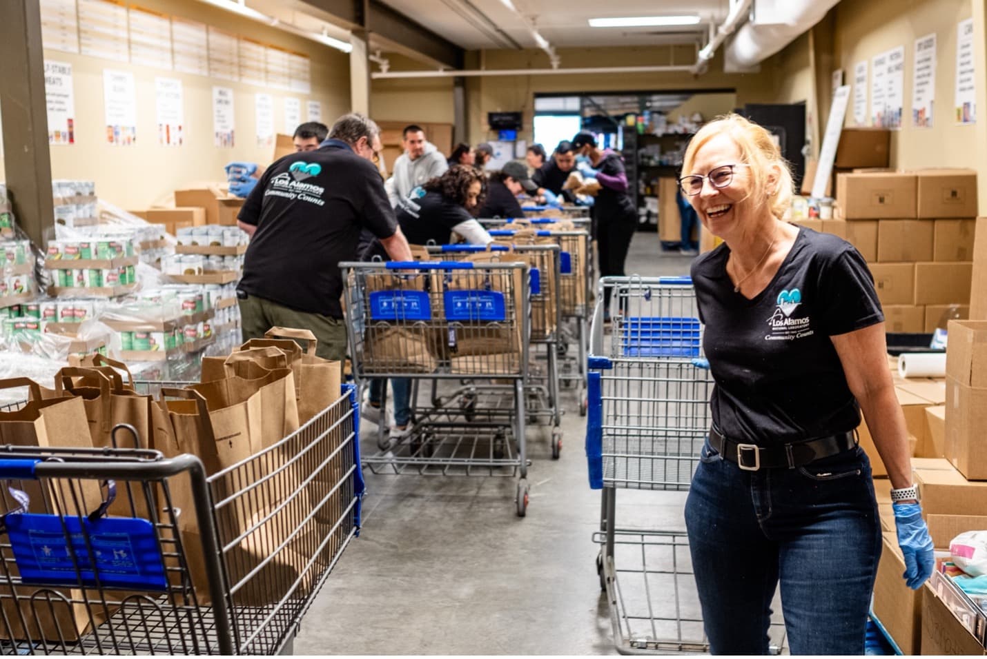 LANL Spring Food Drive Collects Donations for The Food Depot Friday