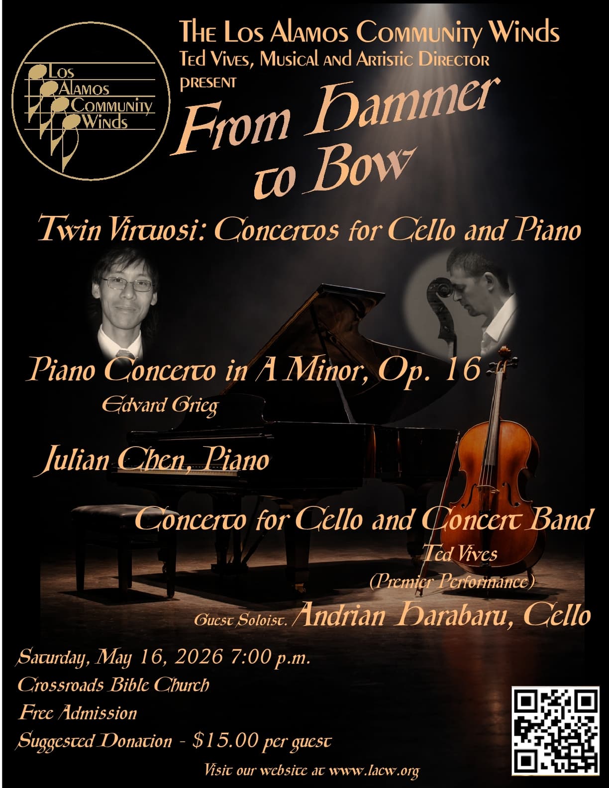 Los Alamos Community Winds closes season with From Hammer to Bow