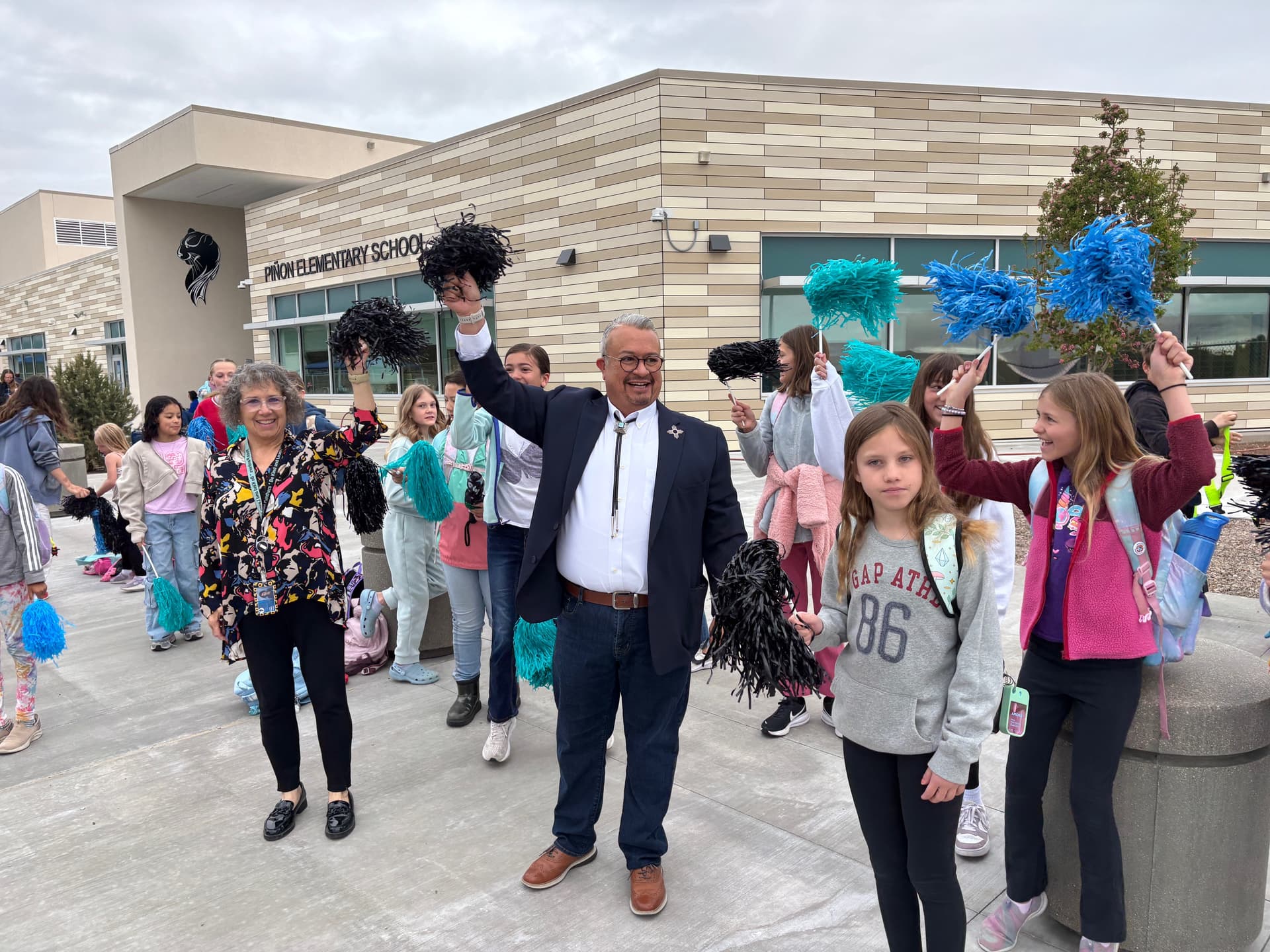 Sen. Jaramillo visits Piñon Elementary, celebrates student-led civic engagement
