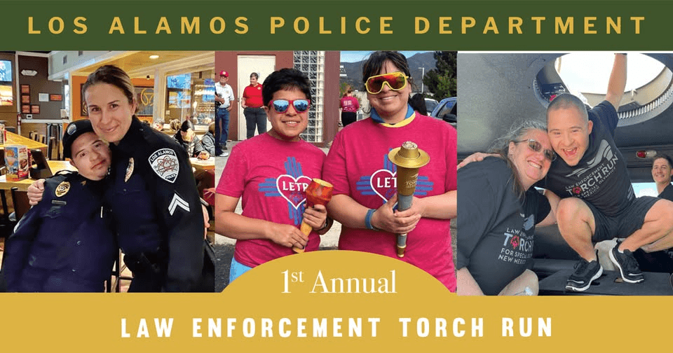 Los Alamos police invite community to Torch Run for Special Olympics