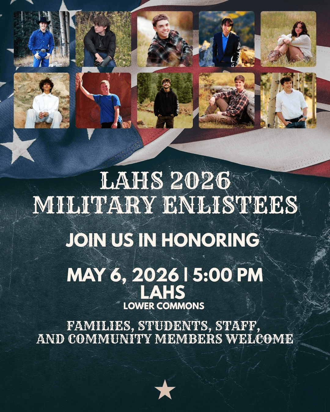 Los Alamos High to honor graduating seniors committing to military service