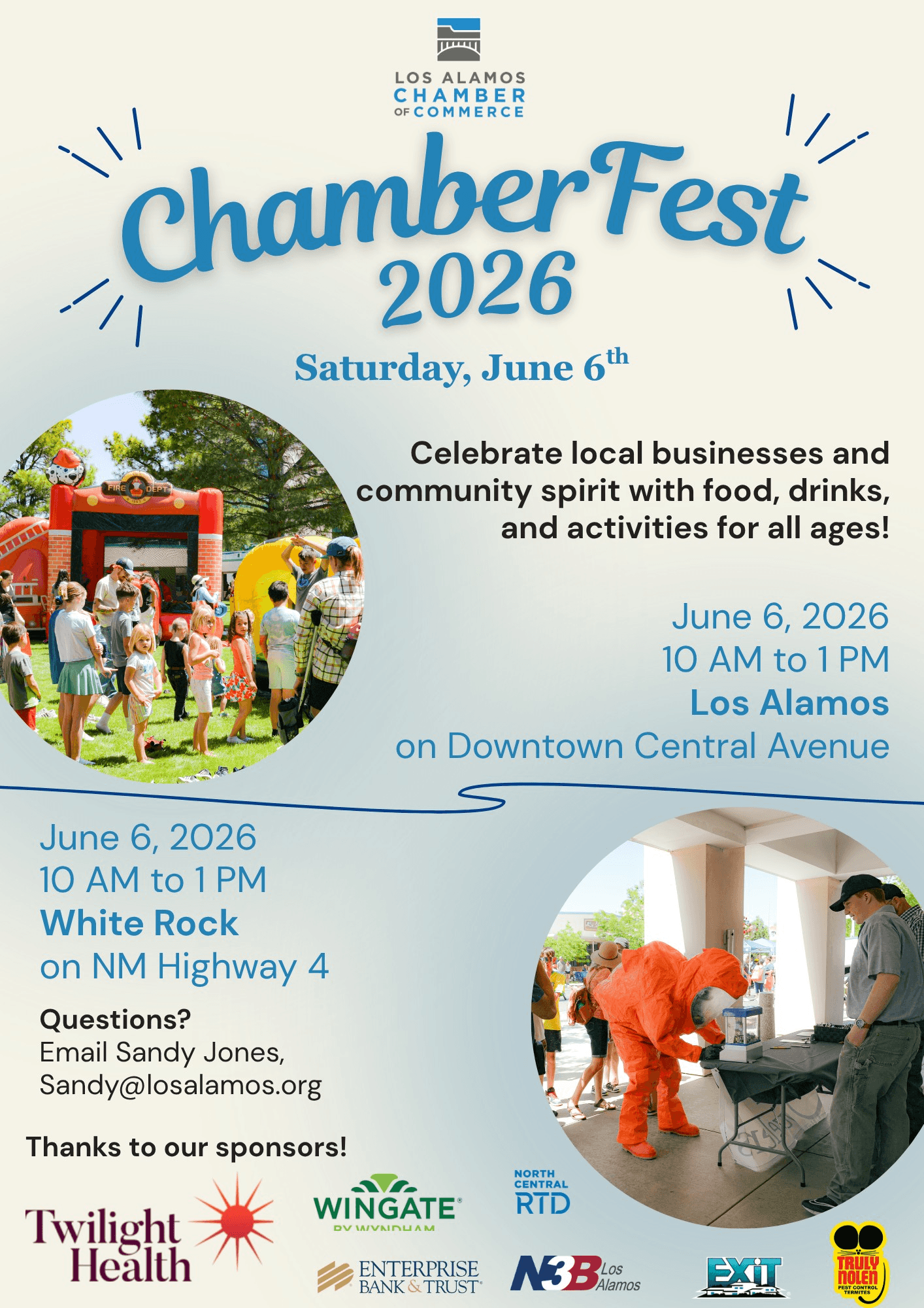 ChamberFest splits between Los Alamos, White Rock for June 6 street fair