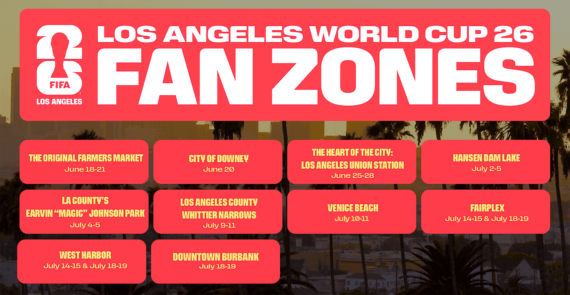 Fans pack North American cities for World Cup 2026 festivities