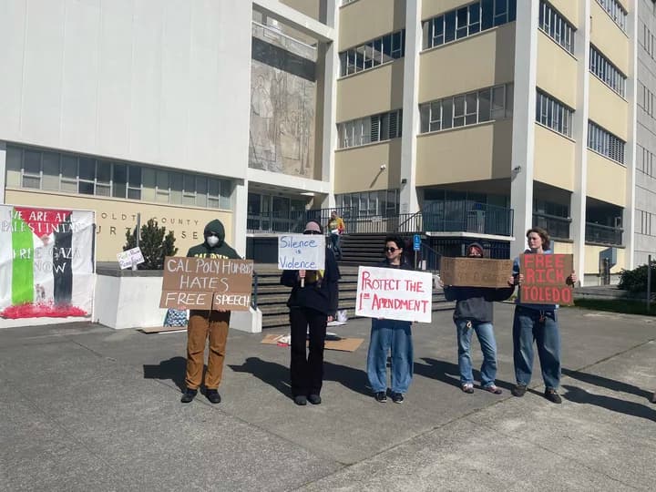 Cal Poly Humboldt Activist Faces Misdemeanor Charges After Campus Protest