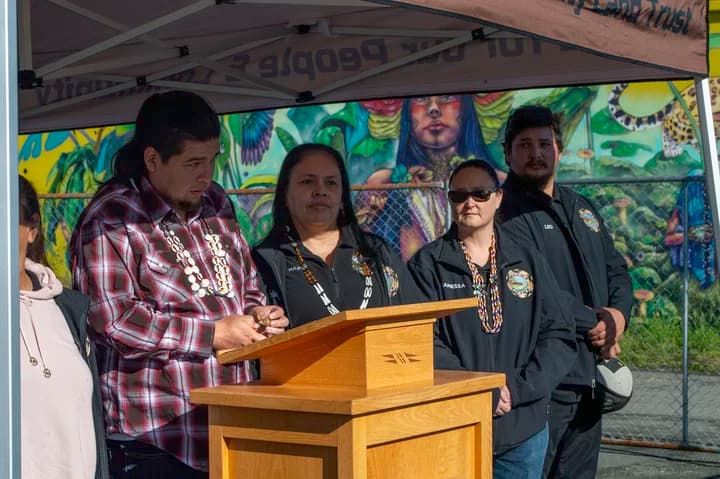 Wiyot Tribe breaks ground on downtown Eureka affordable housing project