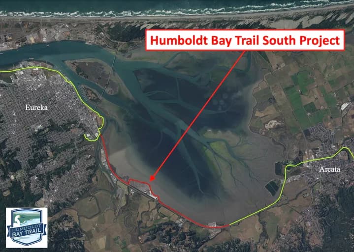 Eureka to Arcata Humboldt Bay Trail Segment Completed, Opens to Residents